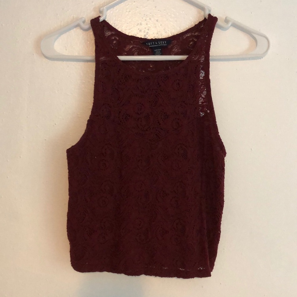 Cropped tank top